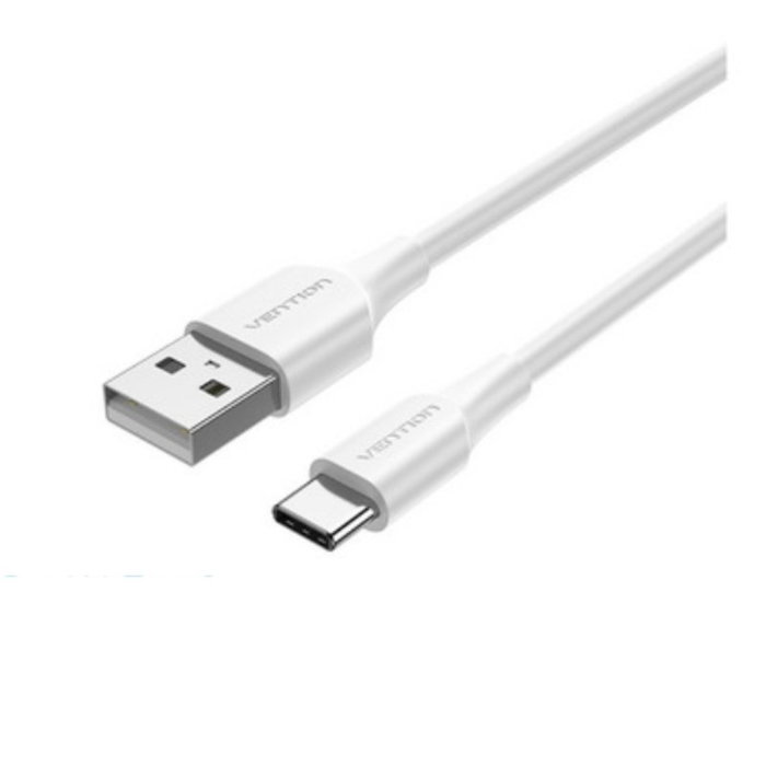 Vention Cable USB 2.0 USB-A a USB-C CTHWF, 1m, Blanco